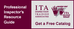 Get a free home inspection resource catalog - The Professional Inspector's Resource Guide is the essential guide to Training, Tools, and every product  Home Inspectors Need!